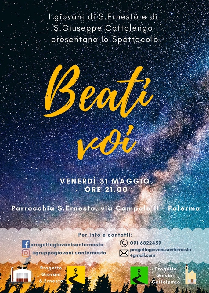 spettacolo teatrale Beati Voi